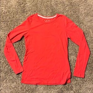 Coral colored long sleeve